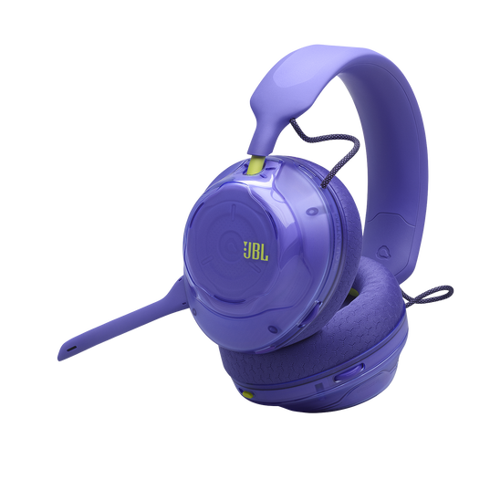 JBL Quantum 520 - Purple - Wireless multiplatform gaming headset - Hero