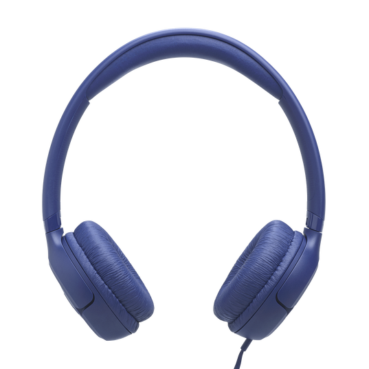 JBL Tune 530 Wired - Blue - Wired on-ear headphones - Top