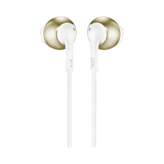 JBL Tune 205 - Champagne Gold - Earbud headphones - Back
