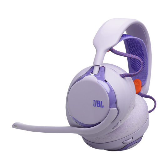 JBL Quantum 650 - Purple - Wireless multiplatform gaming headset - Hero