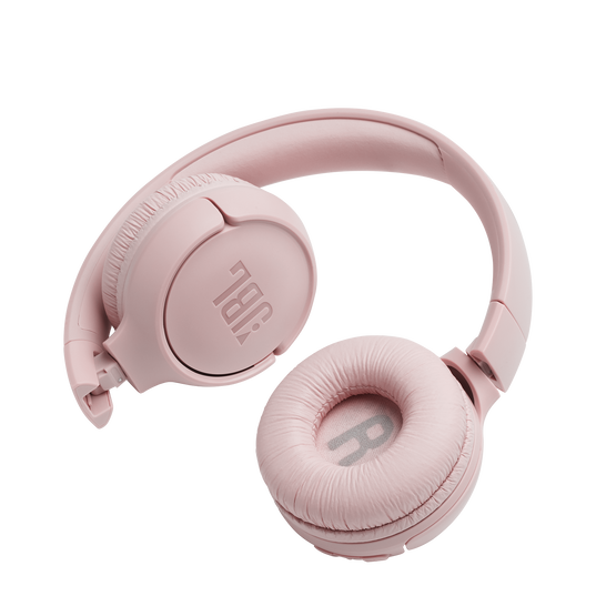 JBL Tune 500BT - Pink - Wireless on-ear headphones - Detailshot 1