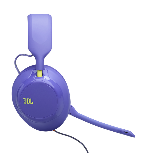 JBL Quantum 120 - Purple - Wired multiplatform gaming headset - Back