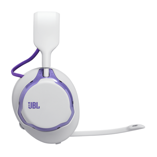 JBL Quantum 650 - White - Wireless multiplatform gaming headset - Front