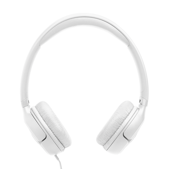 JBL Tune 530C - White - Wired on-ear headphones - Front