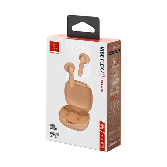 JBL Vibe Flex - Beige - True wireless earbuds - Detailshot 15