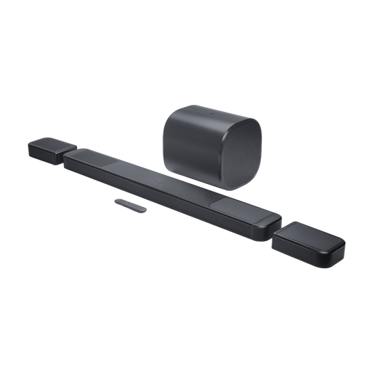 JBL Bar 1300MK2 - Black - 11.1.4 channel soundbar system with detachable surround speakers and Dolby Atmos® and DTS:X® - Hero