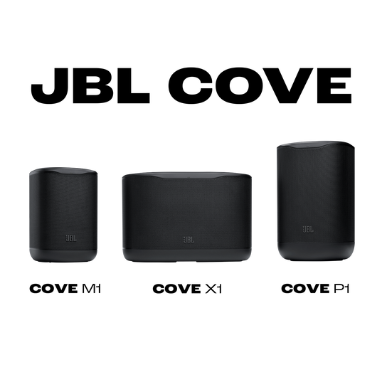 JBL Cove M1 - Black - Compact Wi-Fi home speaker - Detailshot 6
