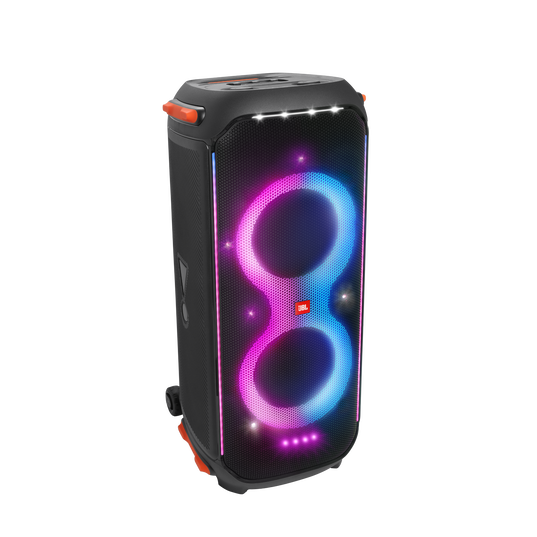 JBL Partybox 710 - Black - Party speaker with 800W RMS powerful sound, built-in lights and splashproof design. - Hero