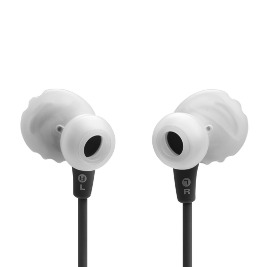 JBL Endurance Run 3 - Black / Gray - Wired Sport Headphones - Back