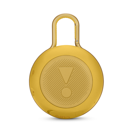 JBL Clip 3 - Mustard Yellow - Portable Bluetooth® speaker - Back