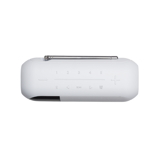 JBL Tuner 2 - White - Portable DAB/DAB+/FM radio with Bluetooth - Top
