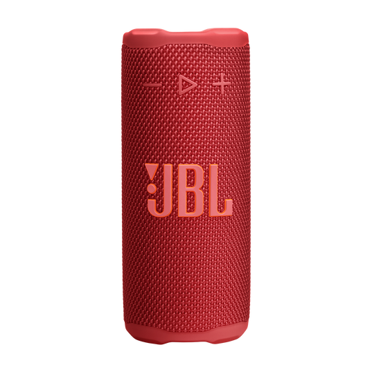 JBL Grip - Red - Compact Bluetooth speaker with bold JBL Pro Sound and ambient light - Hero