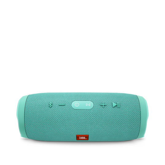 JBL Charge 3 - Teal - Full-featured waterproof portable speaker with high-capacity battery to charge your devices - Detailshot 2
