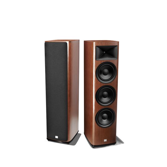 HDI-3800 - Walnut - 2 &frac12;-way Triple 8-inch (200mm) Floorstanding Loudspeaker - Detailshot 1