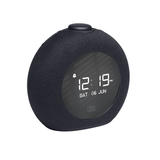 JBL Horizon 2 DAB - Black - Bluetooth clock radio speaker with DAB/DAB+/FM - Hero
