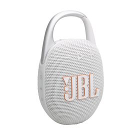 JBL Clip 5 - White - Ultra-portable waterproof speaker - Hero JBL Clip 5 - White - Ultra-portable waterproof speaker - Hero