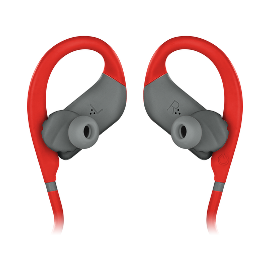 JBL Endurance JUMP - Red - Waterproof Wireless Sport In-Ear Headphones - Detailshot 3