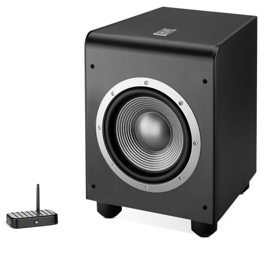 ES 150PW - Black - 10 inch Wireless Powered Subwoofer - Hero