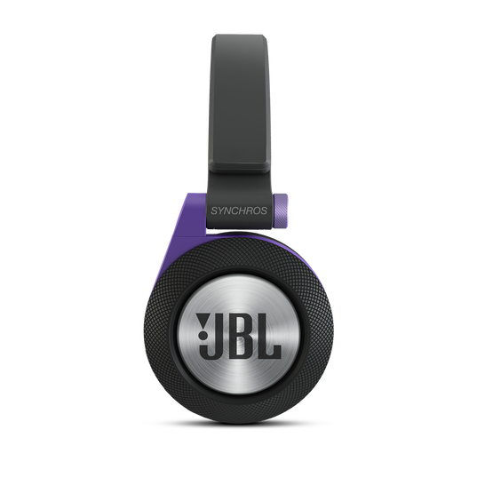 Synchros E40BT - Purple - On-ear, Bluetooth headphones with ShareMe music sharing - Detailshot 2