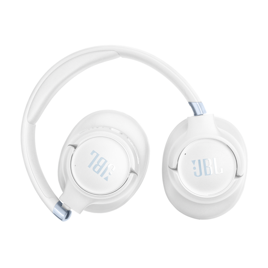 JBL Tune 780NC - White - Wireless over-ear Noise Cancelling headphones - Back