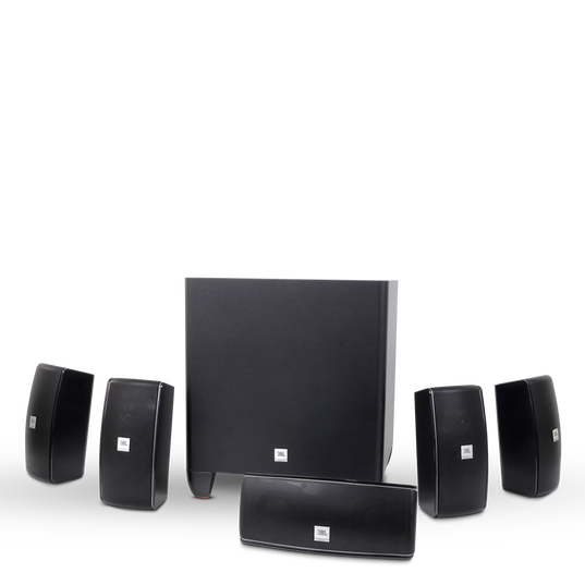 JBL Cinema 610 - Black - Advanced 5.1 speaker system - Front