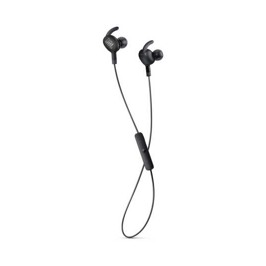 JBL® Everest™ 100 - Black - In-ear Wireless Headphones - Hero