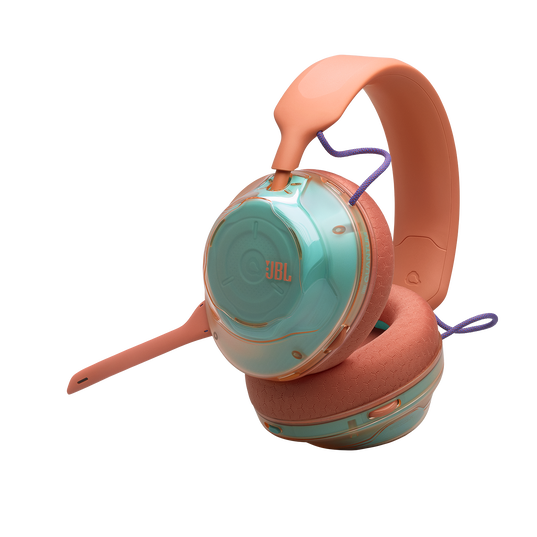 JBL Quantum 520 - Coral - Wireless multiplatform gaming headset - Hero