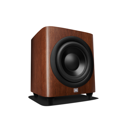 HDI-1200P - Walnut - 12-inch (300mm) 1000W Powered Subwoofer - Left