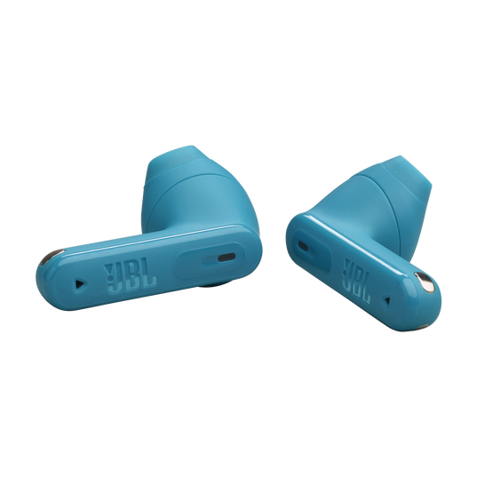 JBL Tune Flex 2 - Turquoise - True Wireless Noise Cancelling Earbuds - Detailshot 3