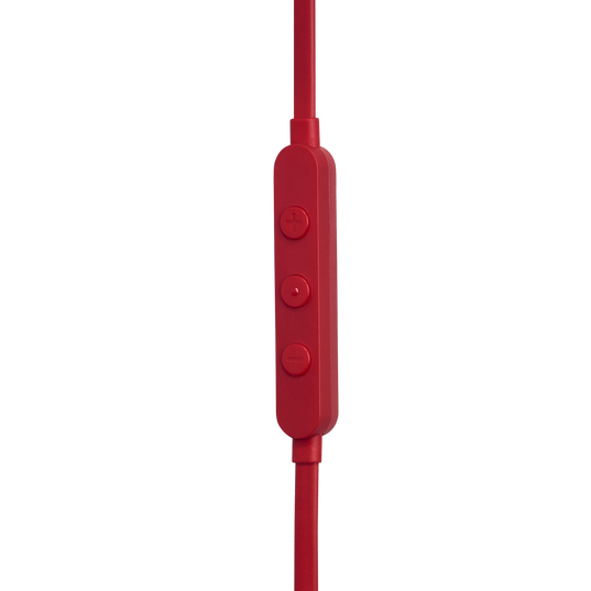 JBL Tune 310C USB - Red - Wired Hi-Res In-Ear Headphones - Detailshot 4