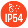 Wodo- i pyłoszczelność IP54