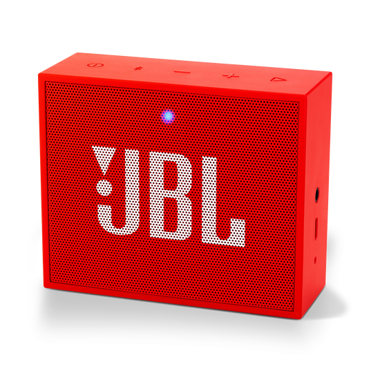 JBL GO+ - Red - Portable Bluetooth&reg; Speaker - Hero