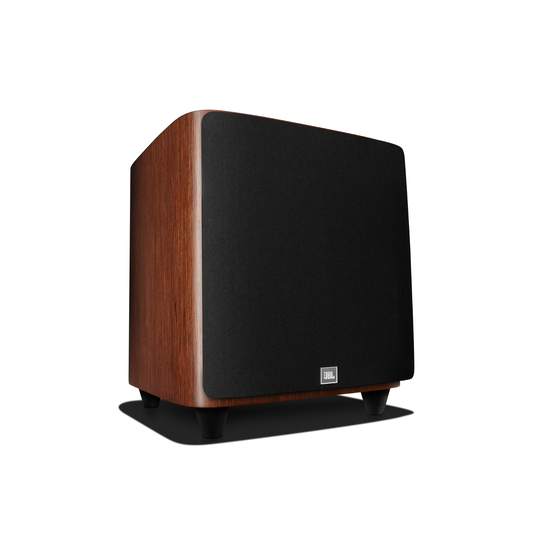 HDI-1200P - Walnut - 12-inch (300mm) 1000W Powered Subwoofer - Front