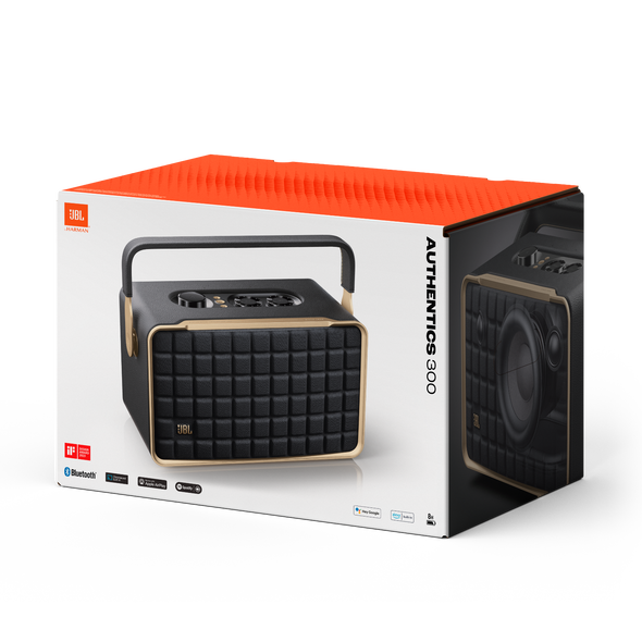JBL Authentics 300 | Przenośny inteligentny głośnik domowy w