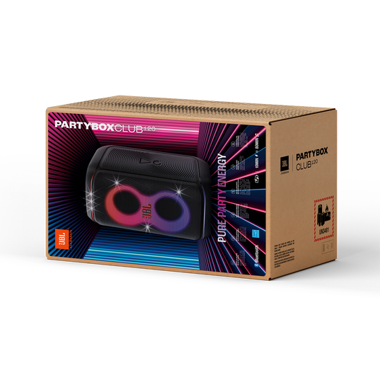 JBL PartyBox Club 120 - Black - Portable party speaker - Detailshot 8