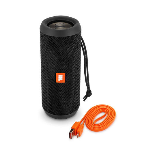 JBL Flip 3 Stealth Edition - Black - Portable Bluetooth® speaker - Detailshot 1