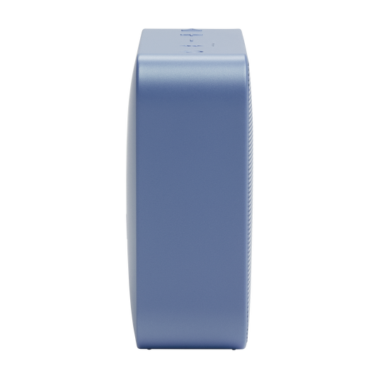 JBL Go Essential 2 - Blue - Portable Waterproof Speaker - Left