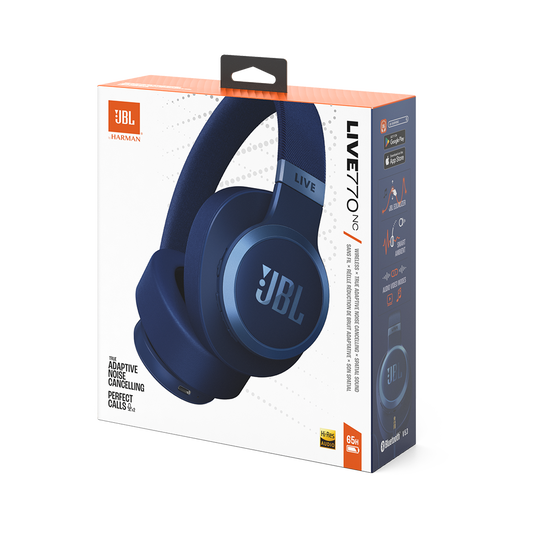ヘッドホン JBL LIVE 770 NC JBL Live 770NC | Bezprzewodowe słuchawki wokółuszne z True