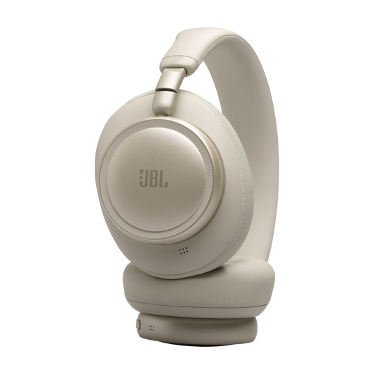 JBL Live 780NC - Sand - Wireless over-ear Noise Cancelling headphones - Top