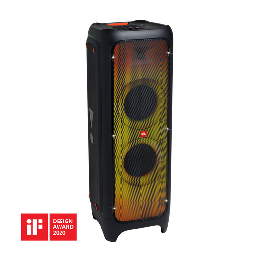 JBL PartyBox 1000 - Black - Powerful Bluetooth party speaker with full panel light effects - Hero