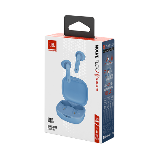 JBL Wave Flex - Blue - True wireless earbuds - Detailshot 15