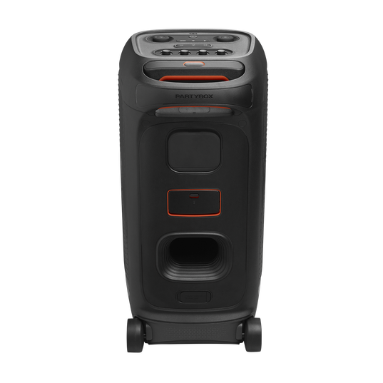 JBL PartyBox Stage 320 - Black - Portable party speaker with wheels - Back