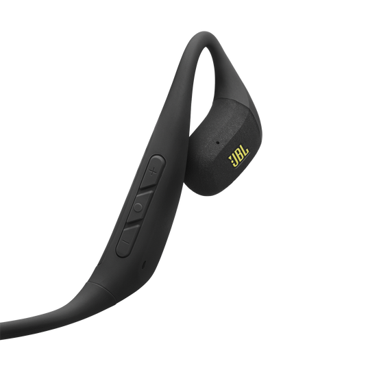 JBL Endurance Pace - Black / Lime - Open-Ear Sport Headphones - Back