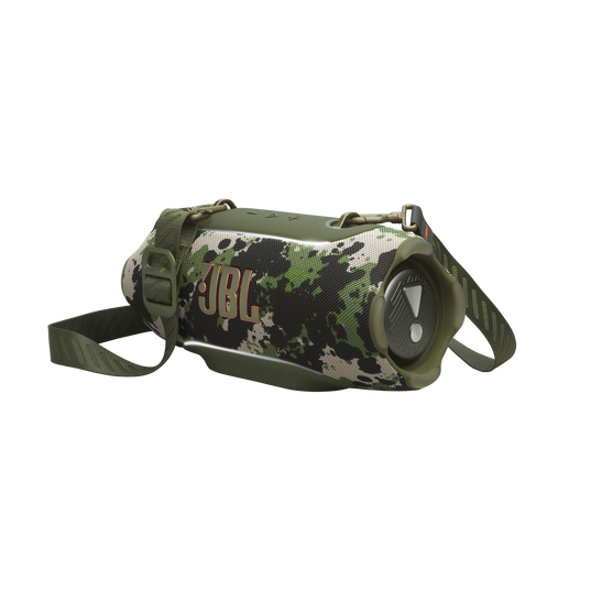 JBL Xtreme 5 - Squad - Portable waterproof speaker with massive legendary JBL sound, ambient edge lighting, and a convenient shoulder strap - Hero