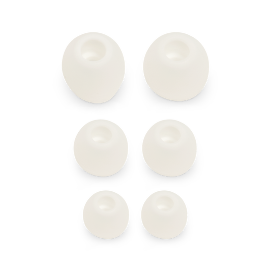 JBL Ear tip set for V110BT - Silver - Ear tips S+M+L (L+R) - Hero