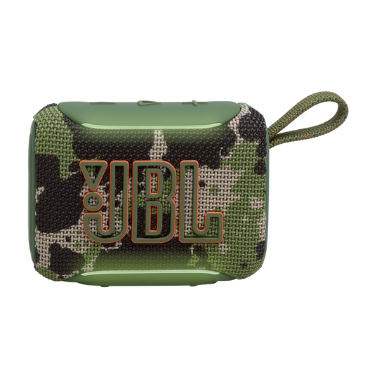 JBL Go 5 - Squad - Ultra-portable waterproof and drop-proof speaker with JBL legendary sound and ambient edge lighting - Front