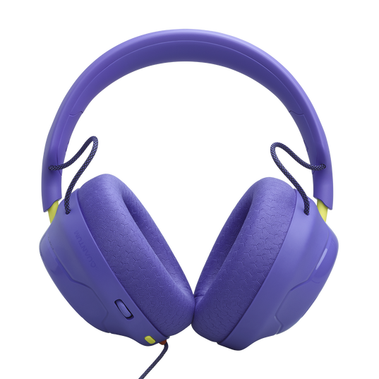 JBL Quantum 120 - Purple - Wired multiplatform gaming headset - Detailshot 1