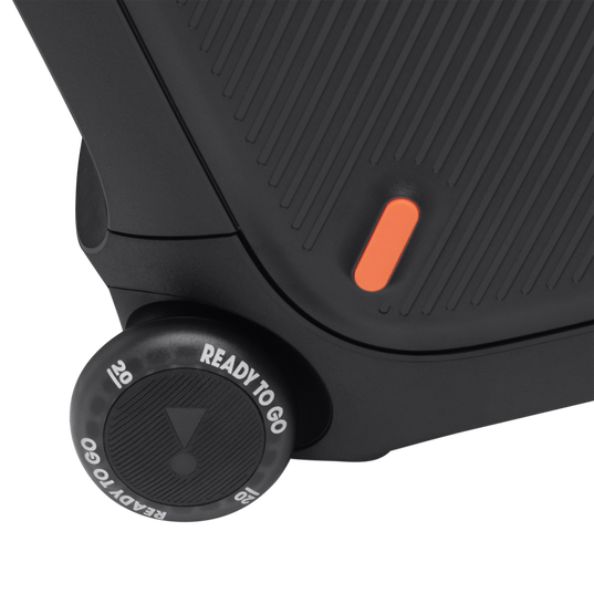 JBL Partybox 310 - Black - Portable party speaker with dazzling lights and powerful JBL Pro Sound - Detailshot 5