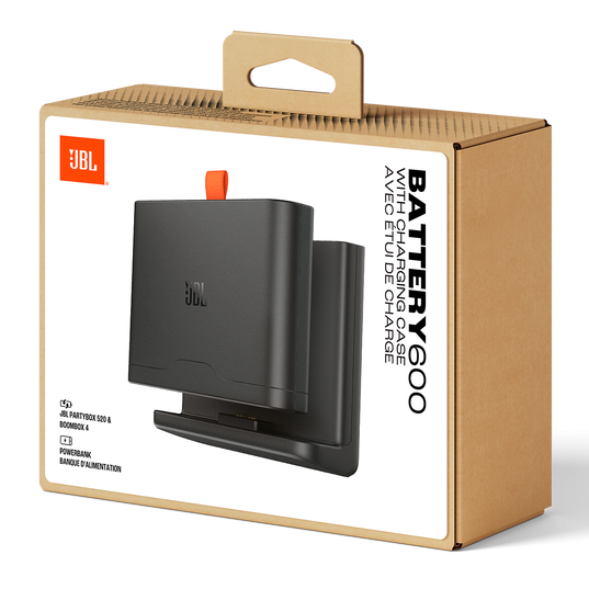 JBL Battery 600 with Charging Case - Black - An easy-to-replace spare battery with charging case - Detailshot 5