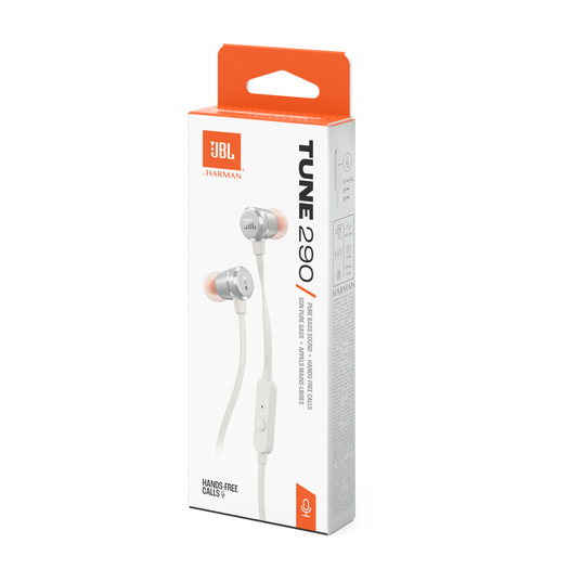 JBL Tune 290 - Silver - In-ear headphones - Detailshot 15